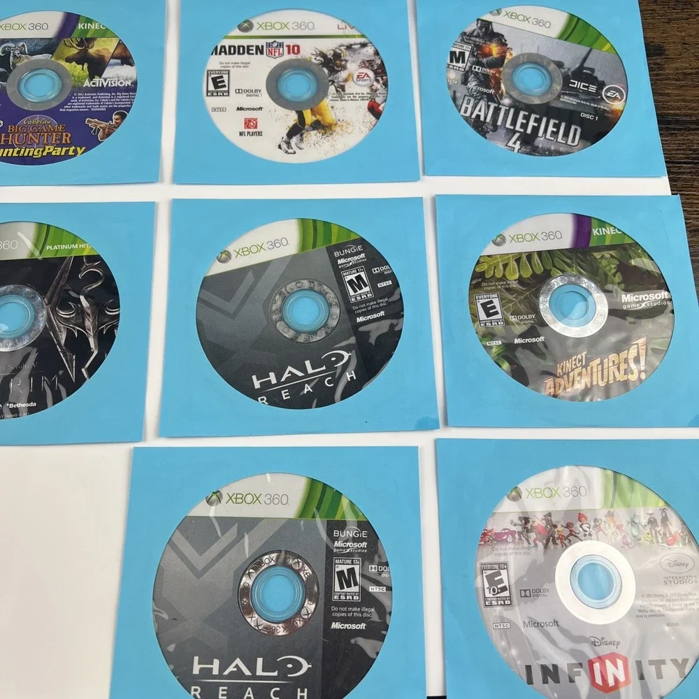 Multi Platform Loose Discs Video Game - Lot Of 50 - AS IS Untested Scratches #5